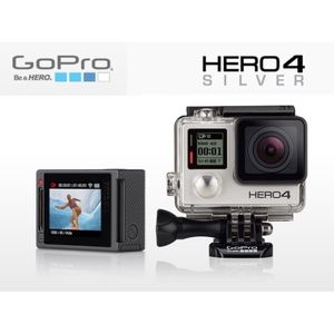 BRAND NEW IN BOX  GoPro Hero4 Silver Waterproof W/Built-In Touch Display